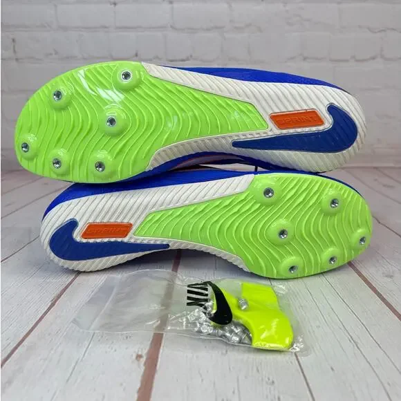 Nike Zoom Rival Sprint Track & Field Spikes Shoes Mens Size 10 (DC8753-401) - Picture 9 of 10